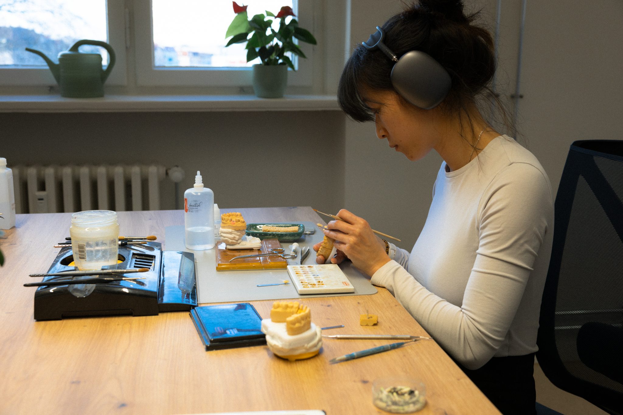 Die Arbeit bei Cebra Dentaltechnik